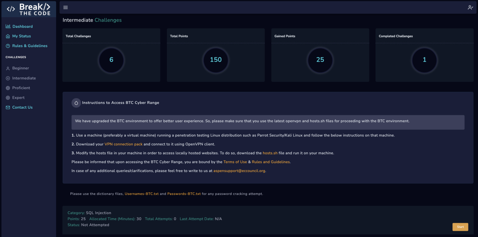 Web Application Hacking and Security Training Course - EC-Council ...